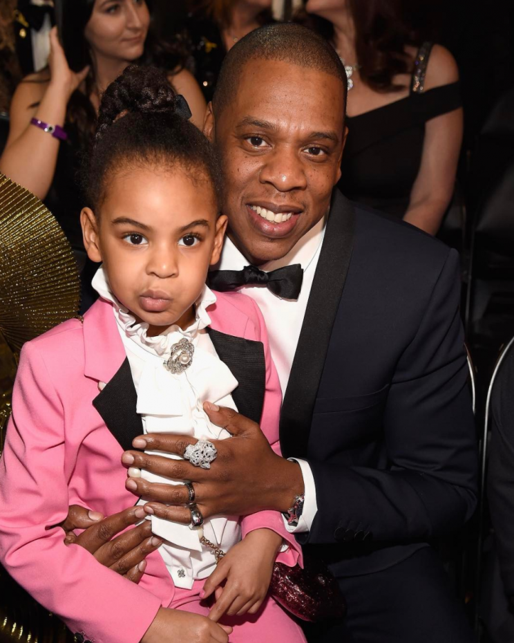 <i>Blue Ivy continues her reign as the best dressed celebrity child [Photo: Instagram/teenvogue]</i>