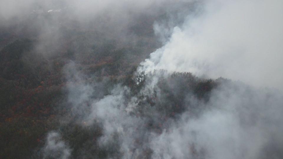 The Collett Ridge Fire burning since Oct. 23 in the Nantahala National Forest is at 5,335 acres and 15% containment, according to a Nov. 11 update by the U.S. Forest Service.