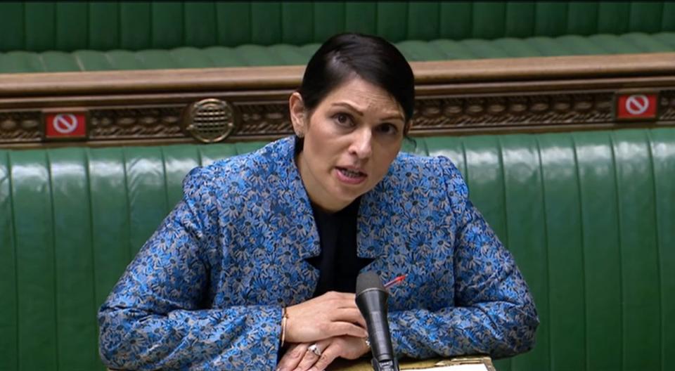 Cross-party MPs and peers have written to home secretary Priti Patel urging her to scrap plans for a women’s detention immigration centre in County Durham (House of Commons/PA)