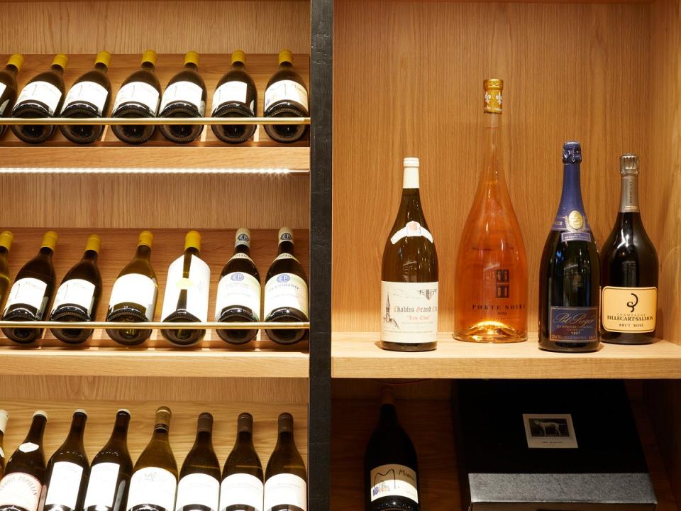 Porte Noire boasts a collection of 800 wines that are available for diners to enjoy (Supplied)