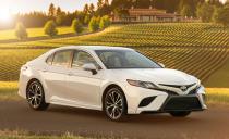 <p>Car sales continue their slow decline in the U.S. in 2017, although that same year the <a href="https://www.caranddriver.com/news/a15100098/2018-toyota-camry-photos-and-info-news/" rel="nofollow noopener" target="_blank" data-ylk="slk:Camry;elm:context_link;itc:0" class="link ">Camry</a> is all new (and labeled a 2018 model). America's best-selling car ranks seventh <a href="https://www.caranddriver.com/news/g25558401/best-selling-cars-suv-trucks-2018/" rel="nofollow noopener" target="_blank" data-ylk="slk:in 2018 sales overall;elm:context_link;itc:0" class="link ">in 2018 sales overall</a> when trucks and SUVs are factored in. Other Camry sales-beaters include the Honda CR-V, Nissan Rogue, and Ford F-150. In <a href="https://www.caranddriver.com/news/g32006077/best-selling-cars-2020/" rel="nofollow noopener" target="_blank" data-ylk="slk:2020;elm:context_link;itc:0" class="link ">2020</a>, sales took a 13 percent drop, thanks to the global pandemic that put the world in park. Camry <a href="https://www.caranddriver.com/news/g36005989/best-selling-cars-2021/" rel="nofollow noopener" target="_blank" data-ylk="slk:sales in 2021;elm:context_link;itc:0" class="link ">sales in 2021</a> were a better showing. With a total of 313,795 units of the family sedans sold in the U.S., the Camry took the sixth spot in overall sales. Despite Camry sales falling below the 300,000-unit mark in <a href="https://www.caranddriver.com/news/g39628015/best-selling-cars-2022/" rel="nofollow noopener" target="_blank" data-ylk="slk:2022;elm:context_link;itc:0" class="link ">2022</a>, the Toyota sedan actually moved up to the fifth spot in overall sales for the year, with trucks such as the Ford F-150, Chevrolet Silverado, and Ram line of full-size trucks taking the top three spots. Toyota's RAV4 SUV, meanwhile, claimed the fourth spot with a total of 399,941 units sold in 2022.</p><p>2018: Toyota Camry — 343,439</p><p>2019: Toyota Camry — 336,978</p><p>2020: Toyota Camry — 294,348</p><p>2021: Toyota Camry — 313,795</p><p>2022: Toyota Camry — 295,201</p>