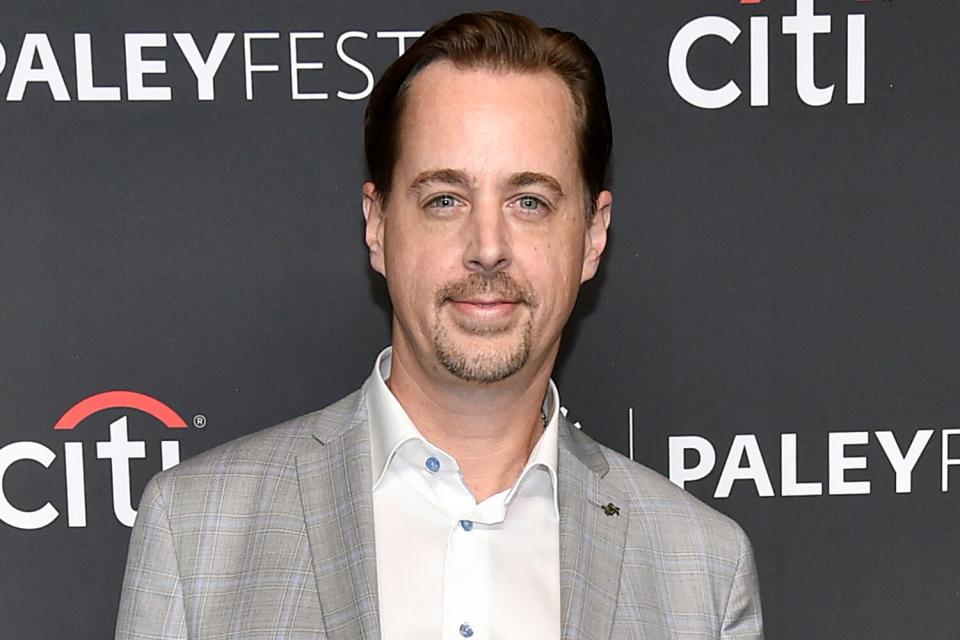 Sean Murray attends a salute to the NCIS universe celebrating "NCIS" "NCIS: Los Angeles" and "NCIS: Hawai'i" during the 39th Annual PaleyFest LA at Dolby Theatre on April 10, 2022 in Hollywood, California.