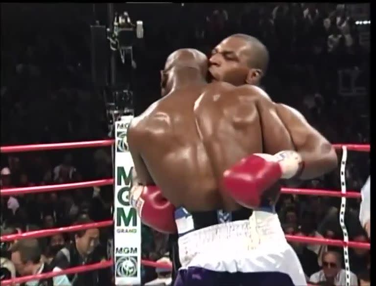 La mordida de Mike Tyson a Evander Holyfield