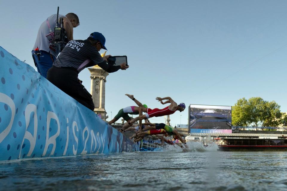 Water quality concerns have persisted over swimming events in the Seine (AFP or licensors)