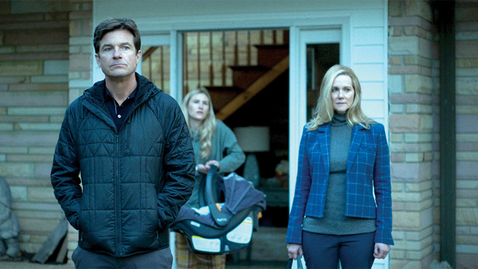 Jason Bateman, Sofia Hublitz and Laura Lnney star as the Byrde family in Netflix’s “Ozark.” - Credit: Courtesy of Netflix