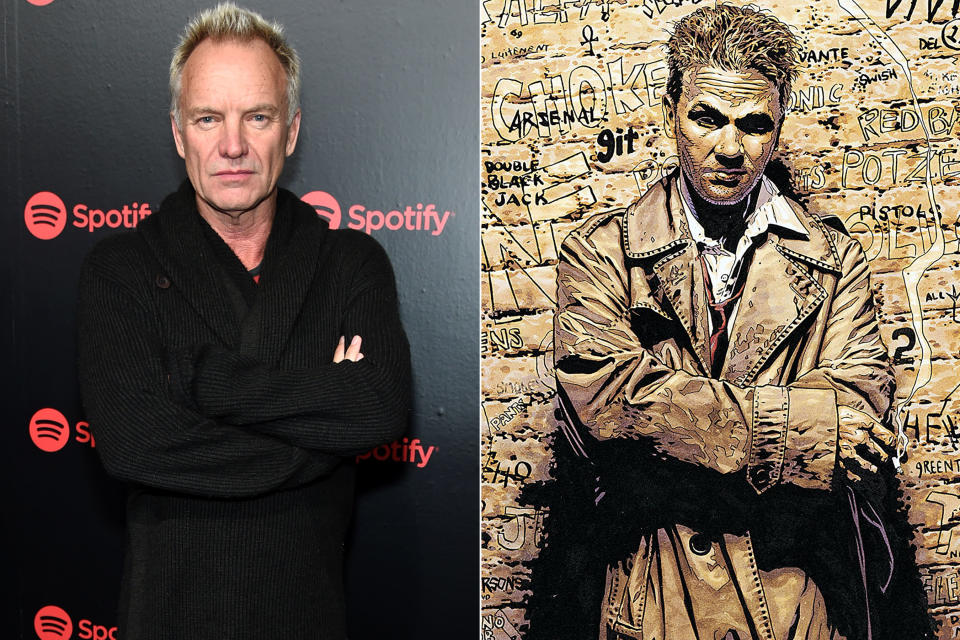 Hellblazer anniversary comic: Sting writes intro to John Constantine comic