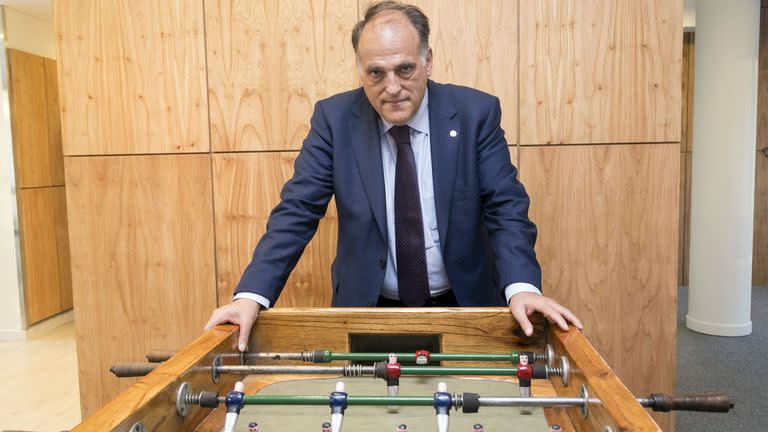 Javier Tebas y su mirada sobre la Superliga Argentina