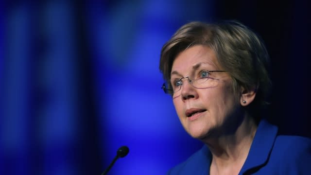 Sen. Elizabeth Warren Uses Trump's Favorite Word Against Him