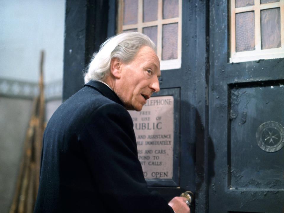 Hartnell as the Doctor in the first series of ‘Doctor Who’ (BBC)