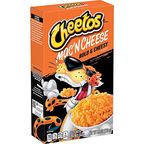 Cheetos Mac'n Cheese - Bold & Cheesy Flavor (Pack of 4)