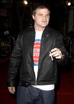 Evan Jones at the LA premiere of Universal's 8 Mile