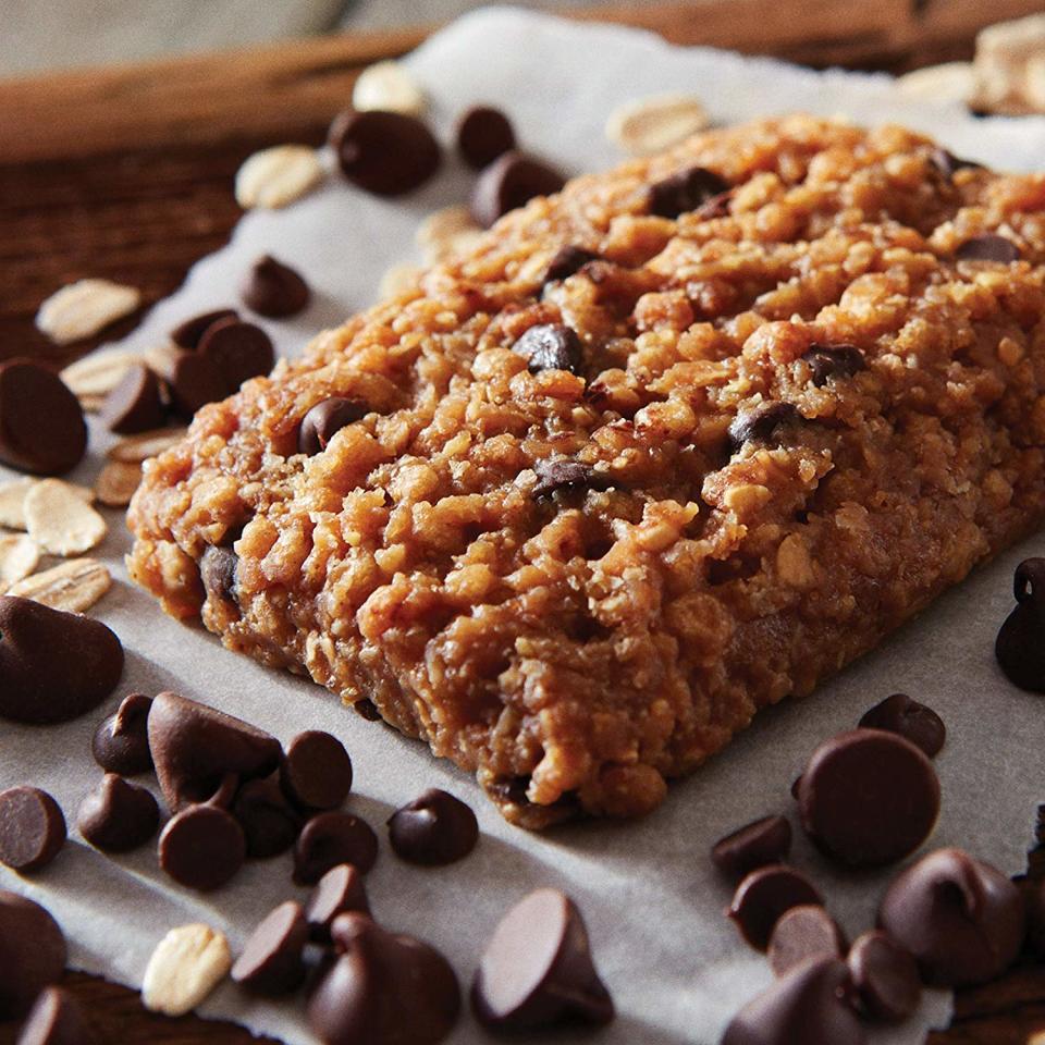 Clif Bars are made with real chocolate, non-GMO dried fruits and organic rolled oats. (Photo: Amazon)