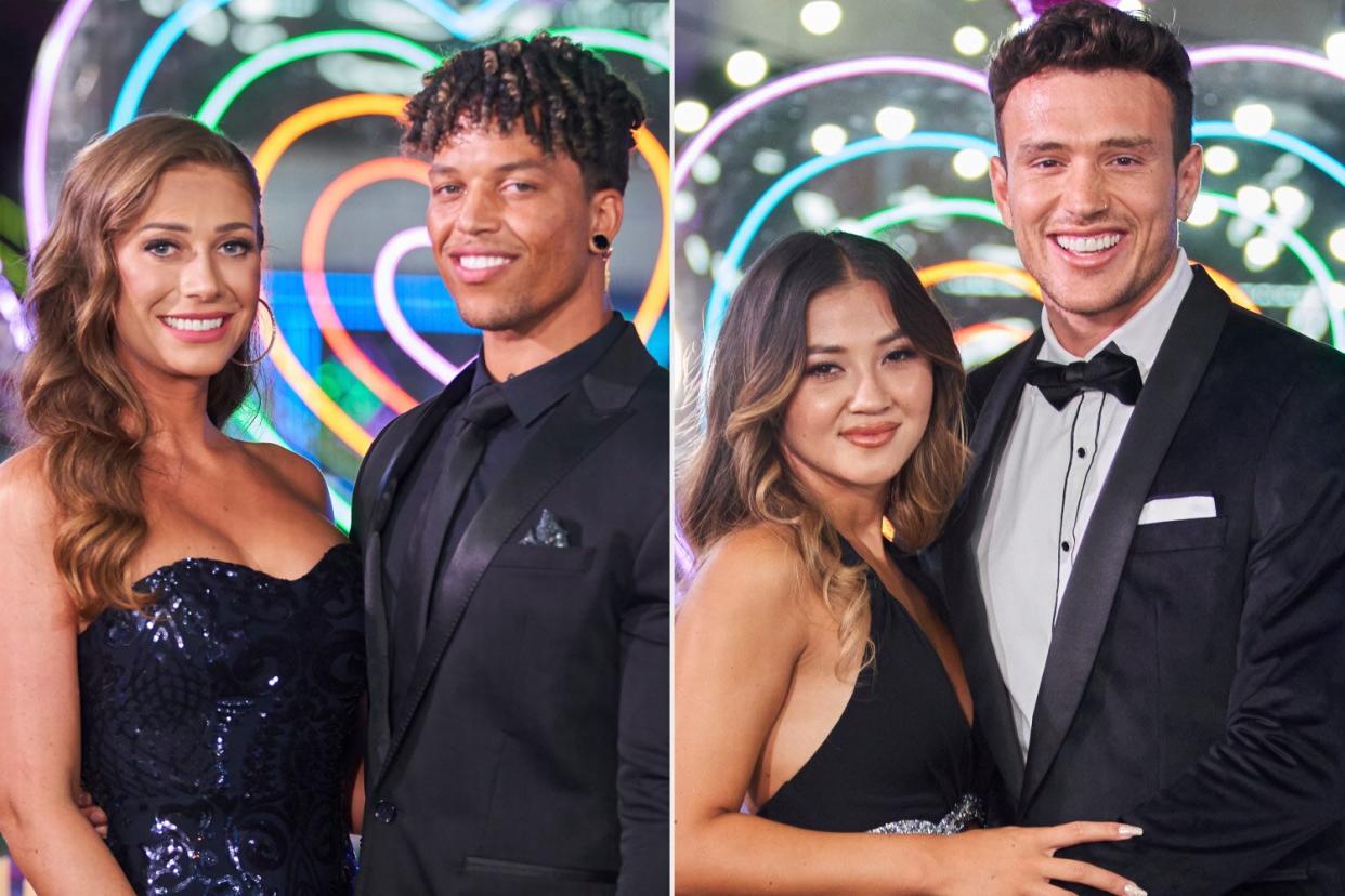 Korey Gandy and Olivia Kaiser, Kyra Lizama and Will Moncada Split