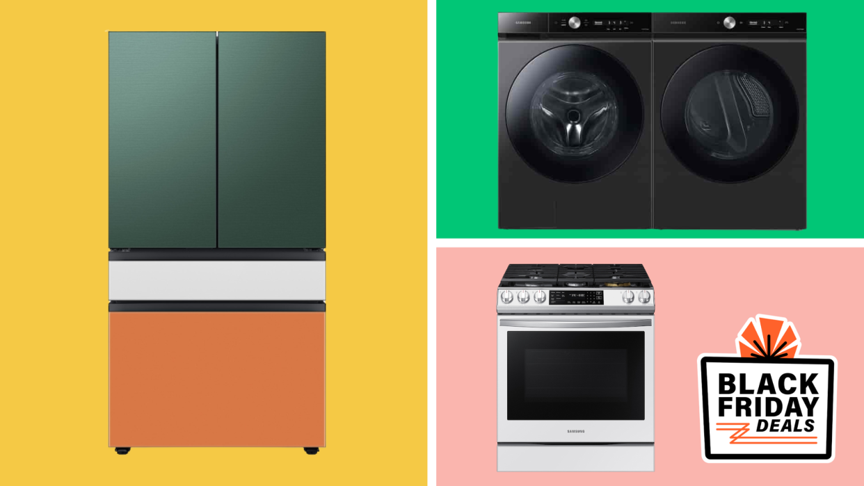 Shop huge Cyber Week discounts across the web on Samsung Bespoke appliances.