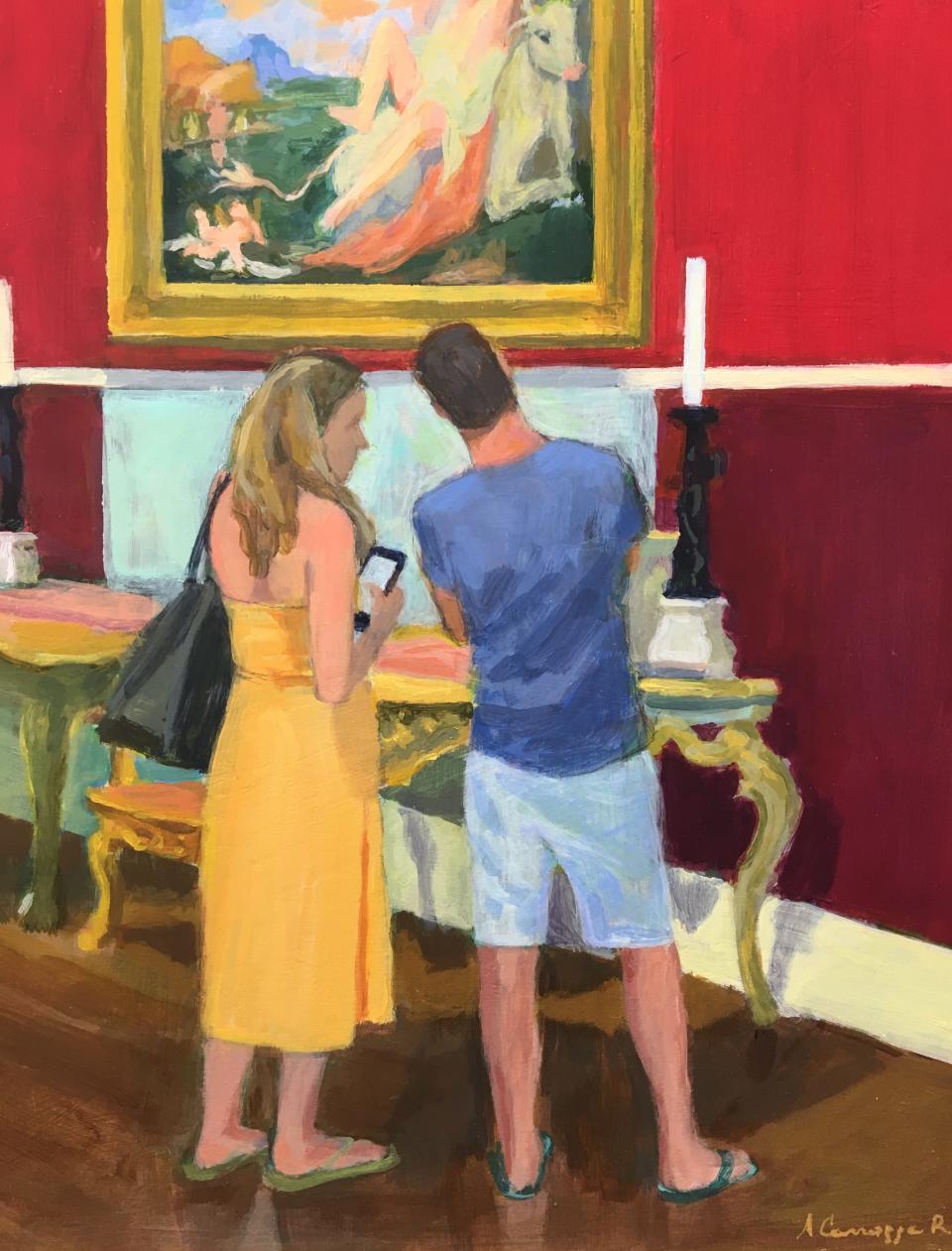 "The Titian Room," by Anne Carrozza Remick.