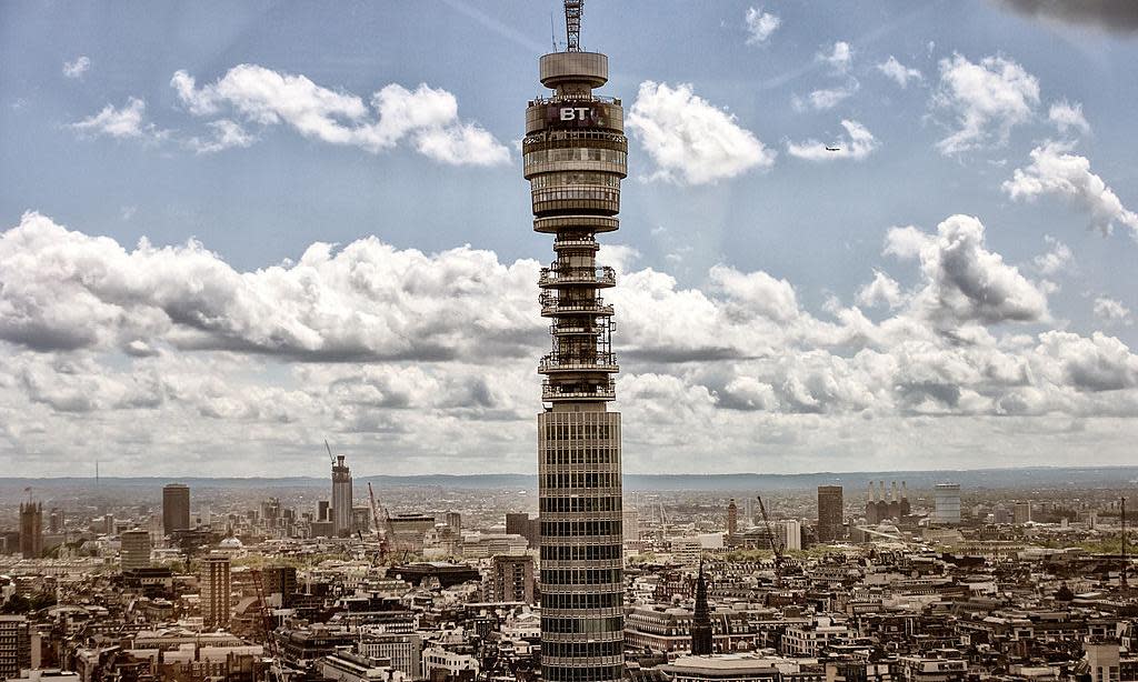 <span>The BT Tower </span><span>Photograph: Sean Batten/FlickrVision</span>