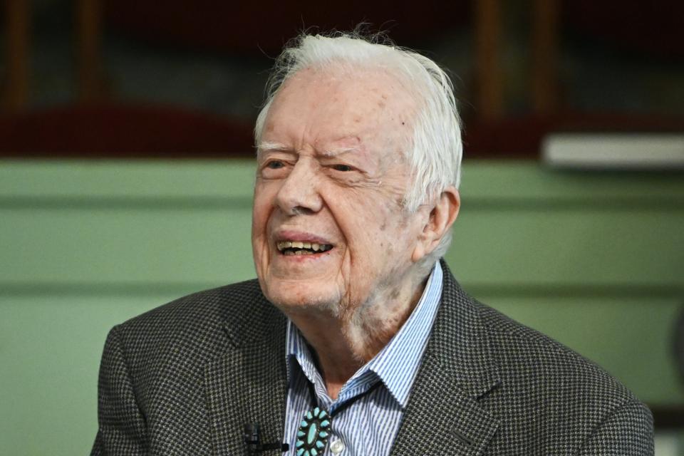 Jimmy Carter sourit