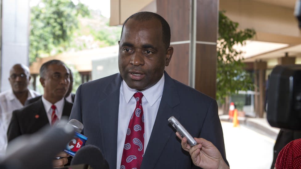 Dominica's Prime Minister Roosevelt Skerrit