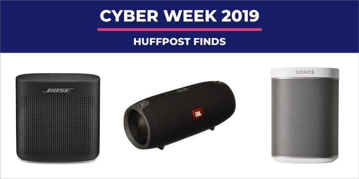 We&rsquo;ve spotted some serious savings this year on everything from surround sound systems to bookshelf speaker deals, including this&nbsp;<a href="https://amzn.to/2KUdM5x" target="_blank" rel="noopener noreferrer" data-ylk="subsec:paragraph;itc:0;cpos:4;pos:1;elm:context_link" data-rapid_p="4" data-v9y="1">Bose SoundTouch 10 wireless speaker for nearly 50% off</a>&nbsp;that might be the best deal we&rsquo;ve seen so far for Black Friday 2019. We&rsquo;ve also spotted deals on speakers from brands like Bose, Sonos, JBL, Google and Amazon. (Photo: HuffPost)