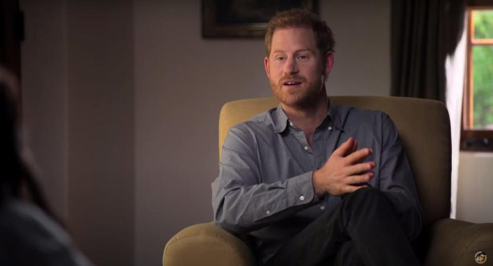 prince harry mental health series