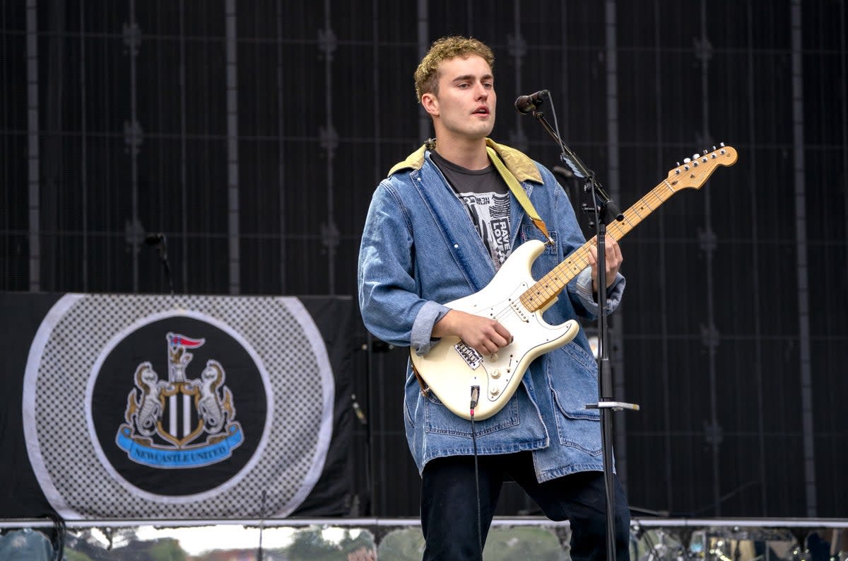 Sam Fender has announced his band will play at St James’s Park next summer (Jane Barlow/PA) (PA Wire)