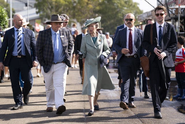 Princess Royal visit to Australia