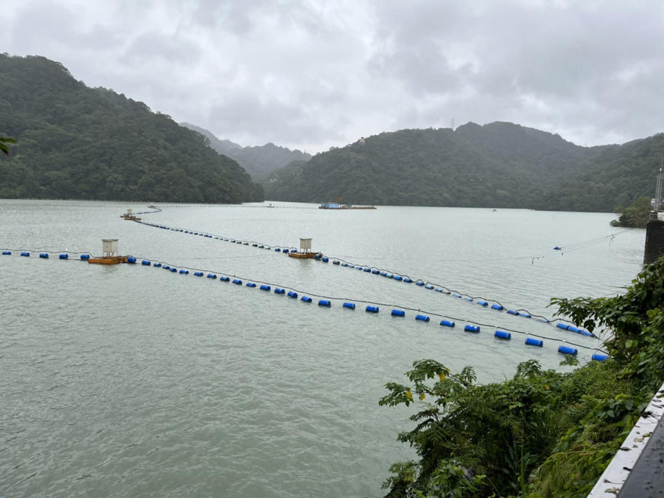 石門水庫2月份降雨量為歷年平均值20%，3月迄今不下雨，蓄水率不到69%。（圖：北水局提供）