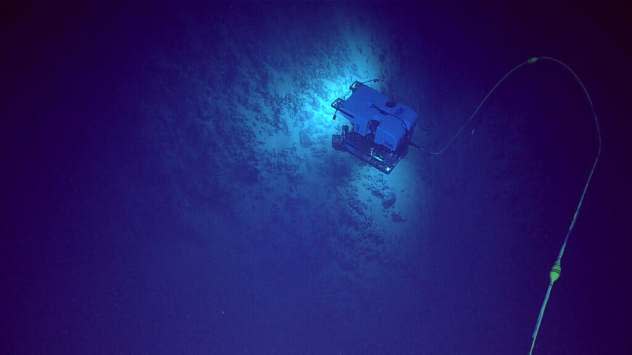 Scientists solve mystery of strange pits at the bottom of the ocean