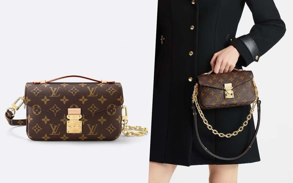 Louis Vuitton Pochette Métis East West NT$96,500 圖片來源：Louis Vuitton