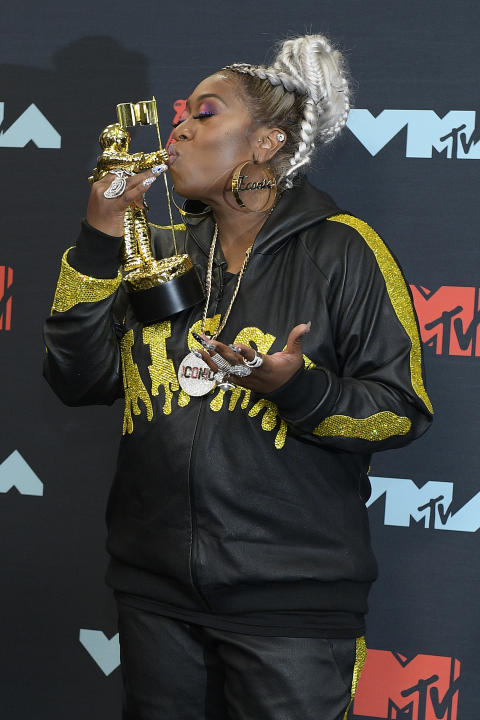 Rapper Missy Elliott won the Video Vanguard Award in 2019.