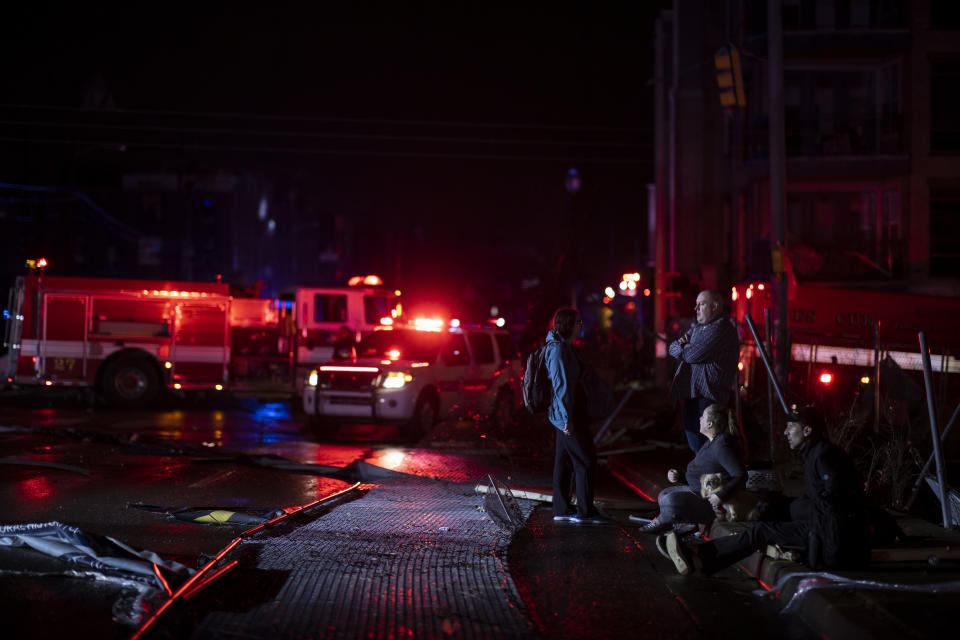 Tornado Hits Nashville, Tennessee