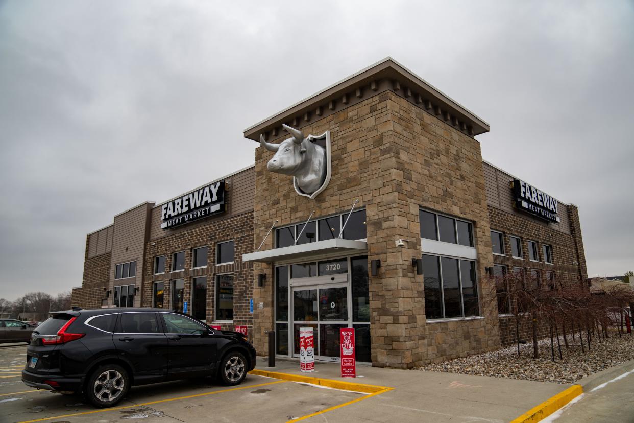 The Fareway Meat Market in Ames, Wednesday, Jan. 4, 2023.