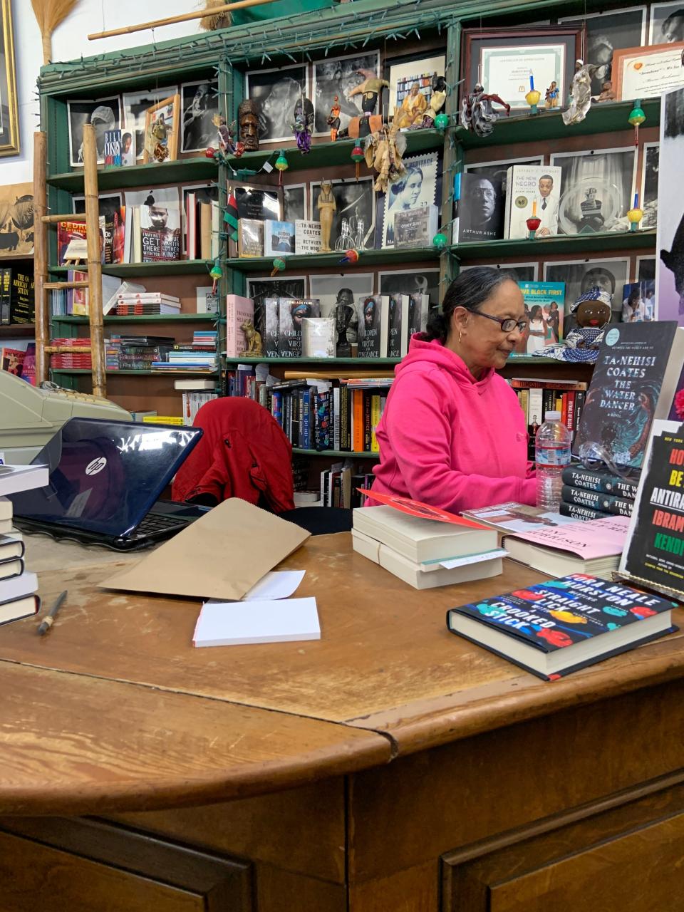 Blanche Richardson who runs Marcus Books in Oakland, Calif.