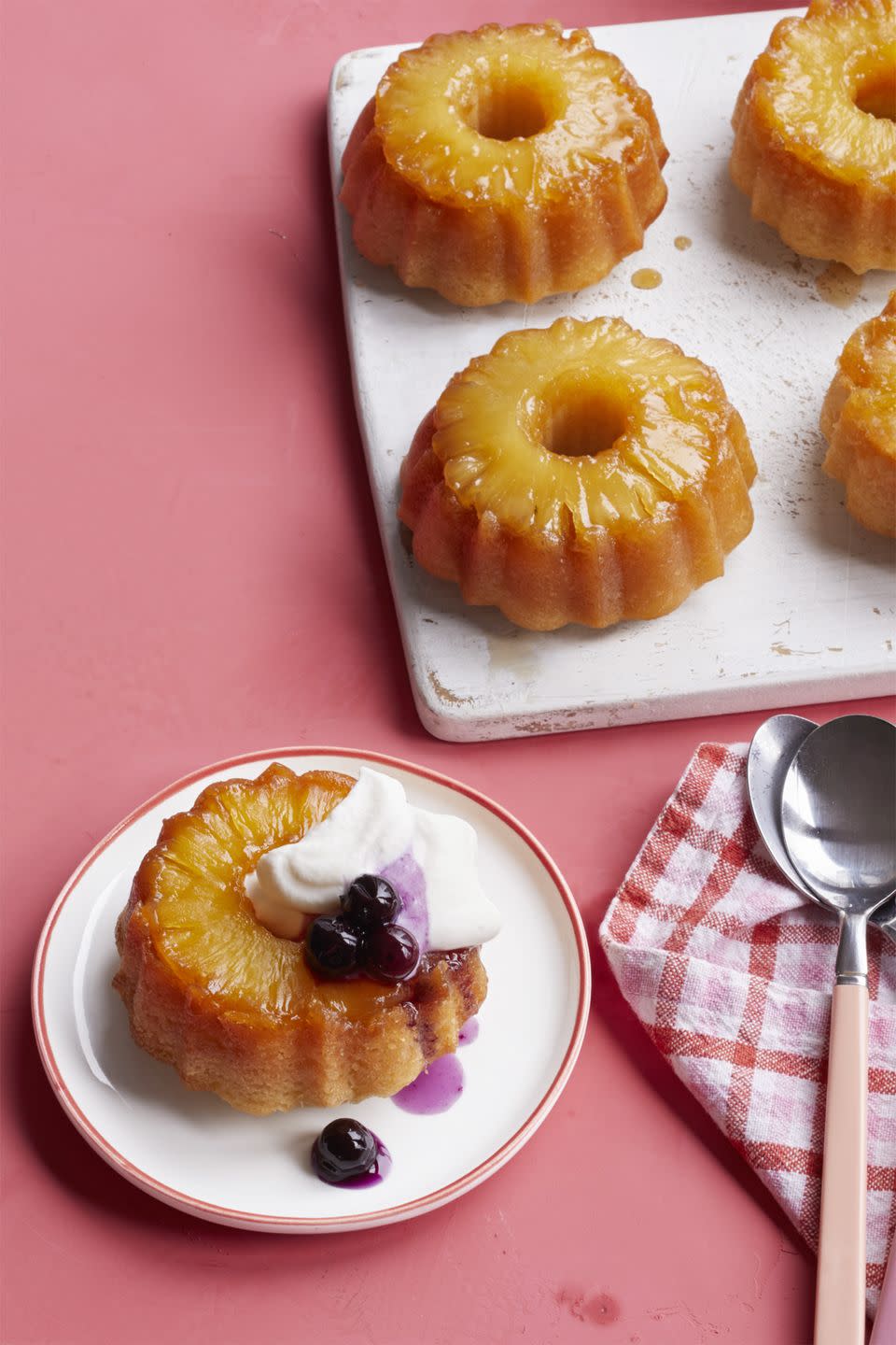 Mini Pineapple Upside-Down Cakes