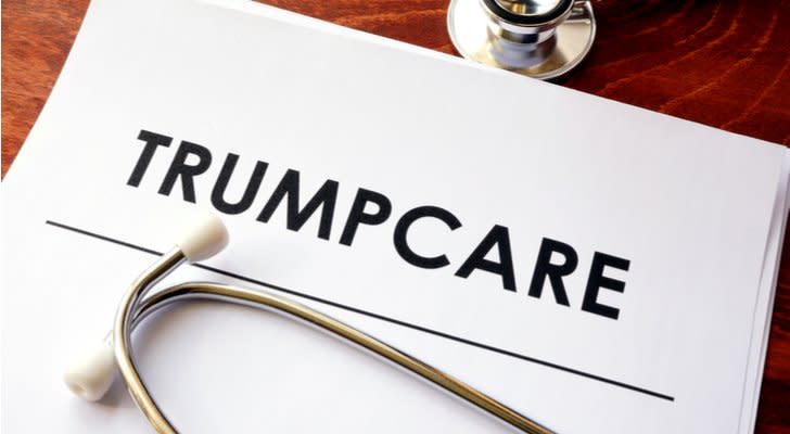 Healthcare Stocks Make a Dumb Move on 'Trumpcare'