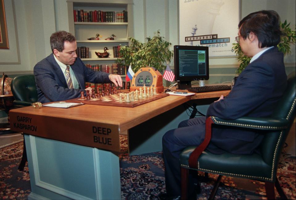 Kasparov Deep Blue