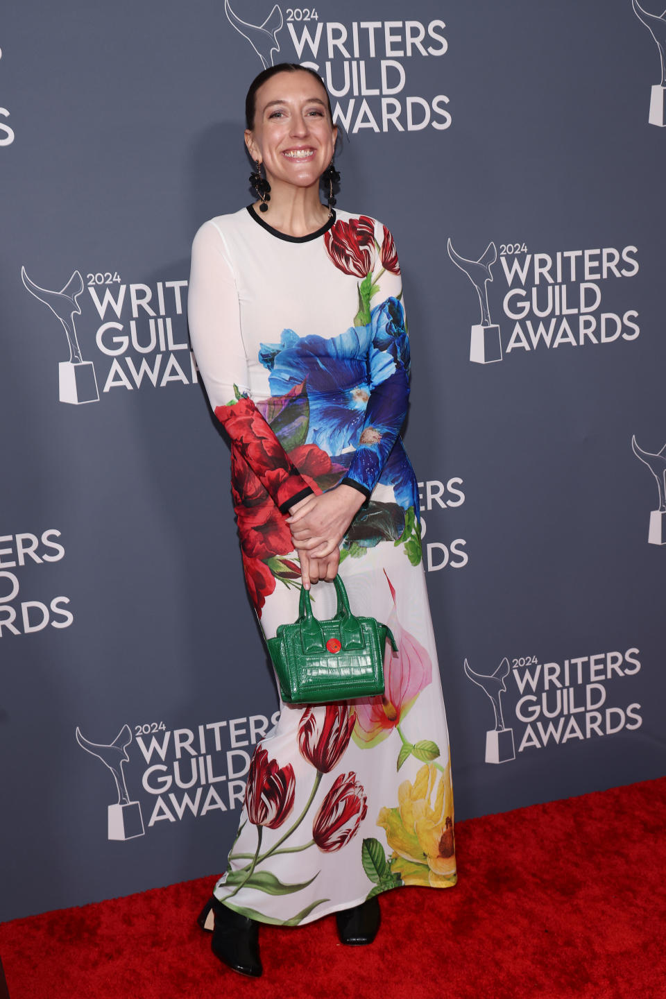 Kate Peterman at the 2024 Writers Guild Awards held at the Hollywood Palladium on April 14, 2024 in Los Angeles, California. (Photo by Tommaso Boddi/Variety via Getty Images)