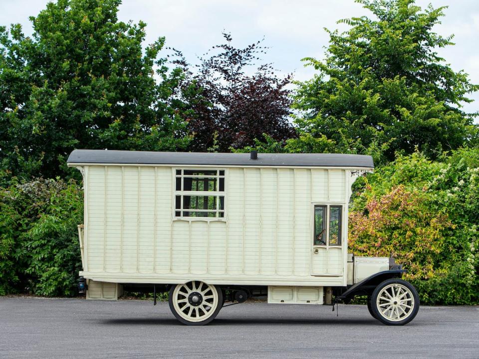 The exterior of the 1914 Ford Model T motor caravan