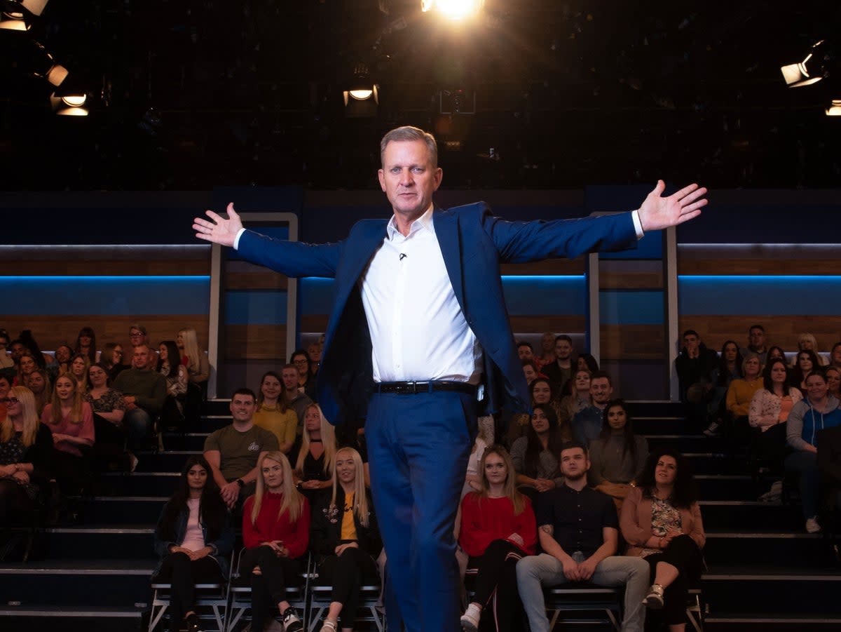 Mr Wissun said that audience participation such as this was ‘part of the very established format‘ of ‘The Jeremy Kyle Show ‘ (ITV/Shutterstock)