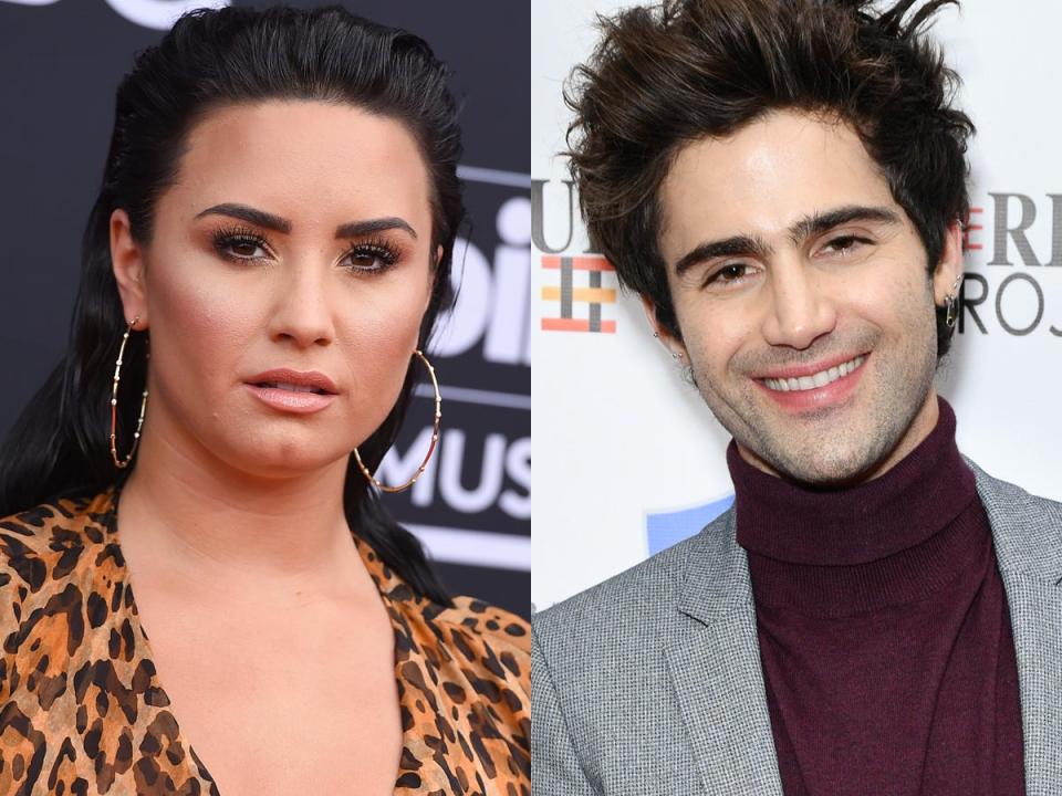 demi lovato max ehrich 3