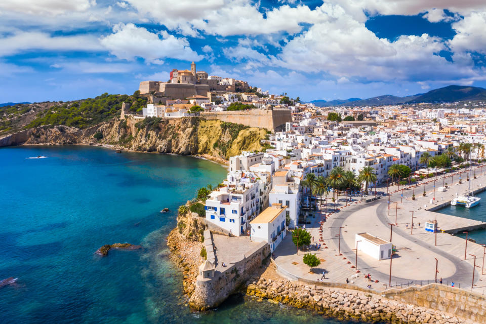The lively Ibiza Town is a must-do. (Getty Images)
