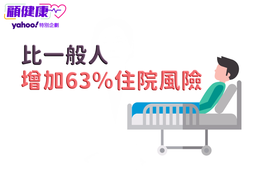 ▲糖友感染帶狀疱疹後，疱疹後神經痛的風險多50%，住院率會比一般人增加63％。