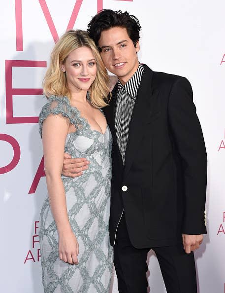 Their characters, Betty and Jughead, started dating during the first season.