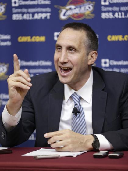 The Cavaliers gave David Blatt a three-year contract with a team option for a fourth season. (AP)