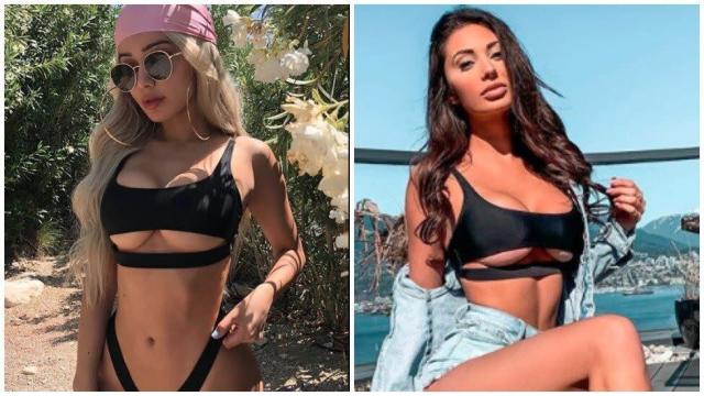 Fashion Nova underboob bikini mocked on Instagram
