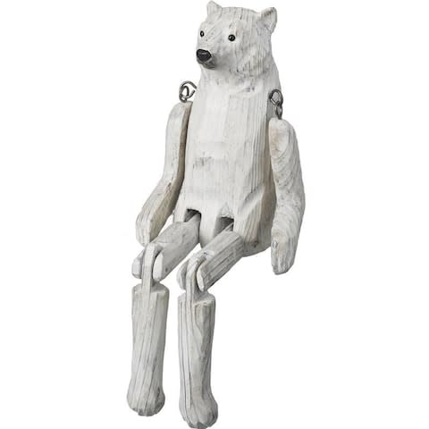 Parlane Wooden Polar Bear Room Decoration