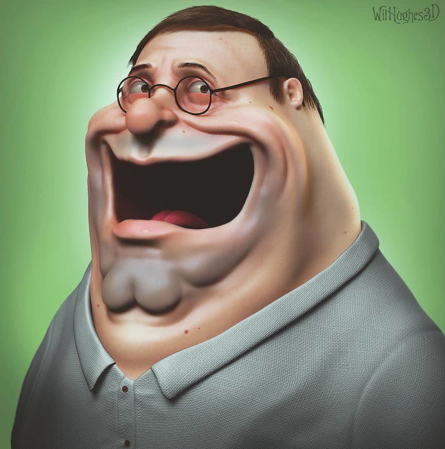 Peter Griffin.