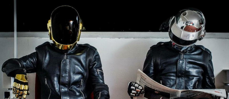 Le duo Daft Punk figure troisième dans le top 10 des artistes produits en France les plus écoutés sur Spotify en dehors de la France.  - Credit:Nicolas Landemard / Le Pictorium / MAXPPP / Le Pictorium/Maxppp