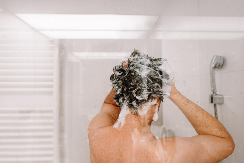 Want your best hair ever? Try switching your shower filter (Photo via Getty Images).