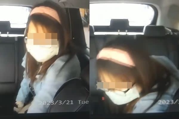 身障女趁著司機下車幫開門的空隙行竊。（圖／翻攝臉書）